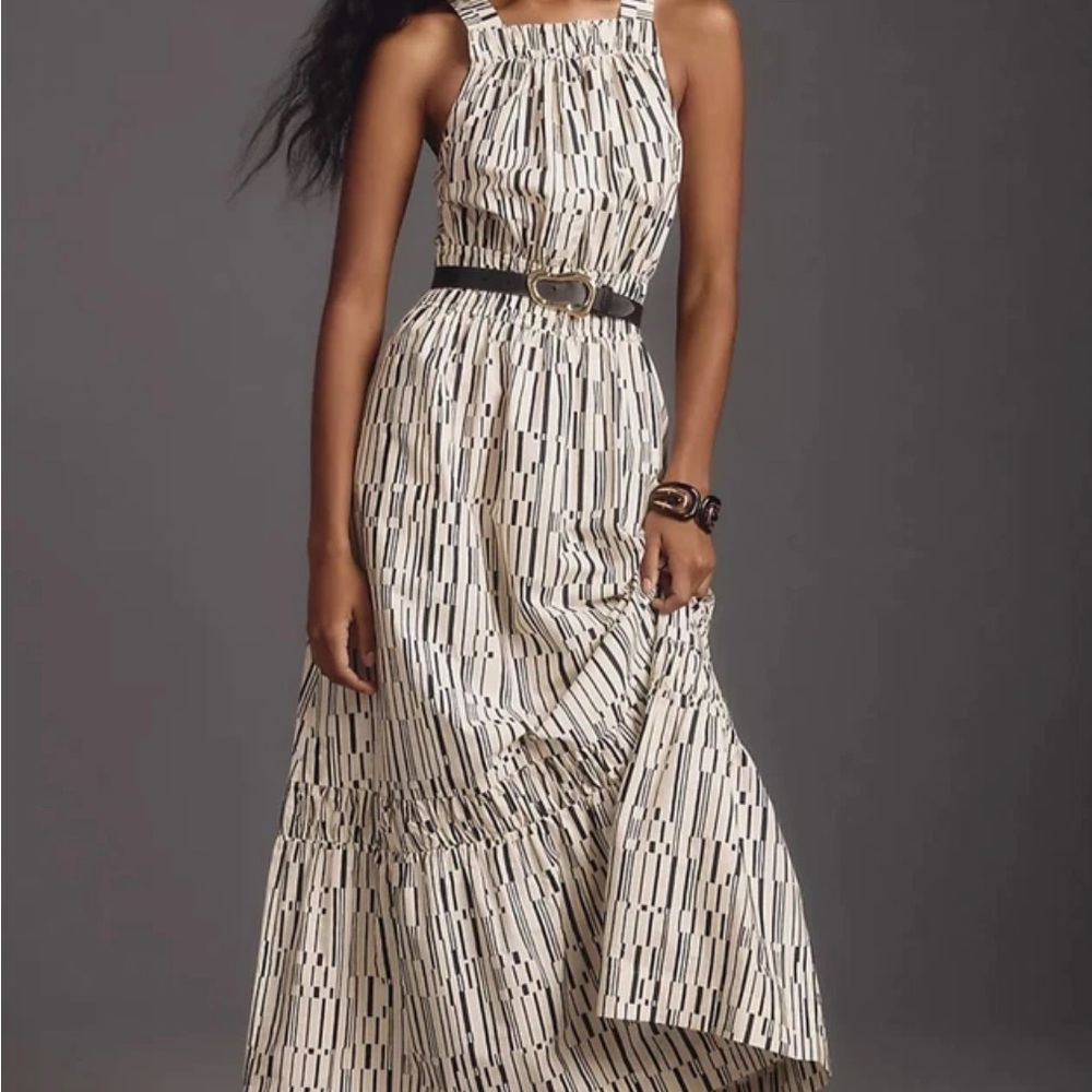 NWT Anthropologie Somerset Poplin Halter Maxi Dress Size 2X NEW